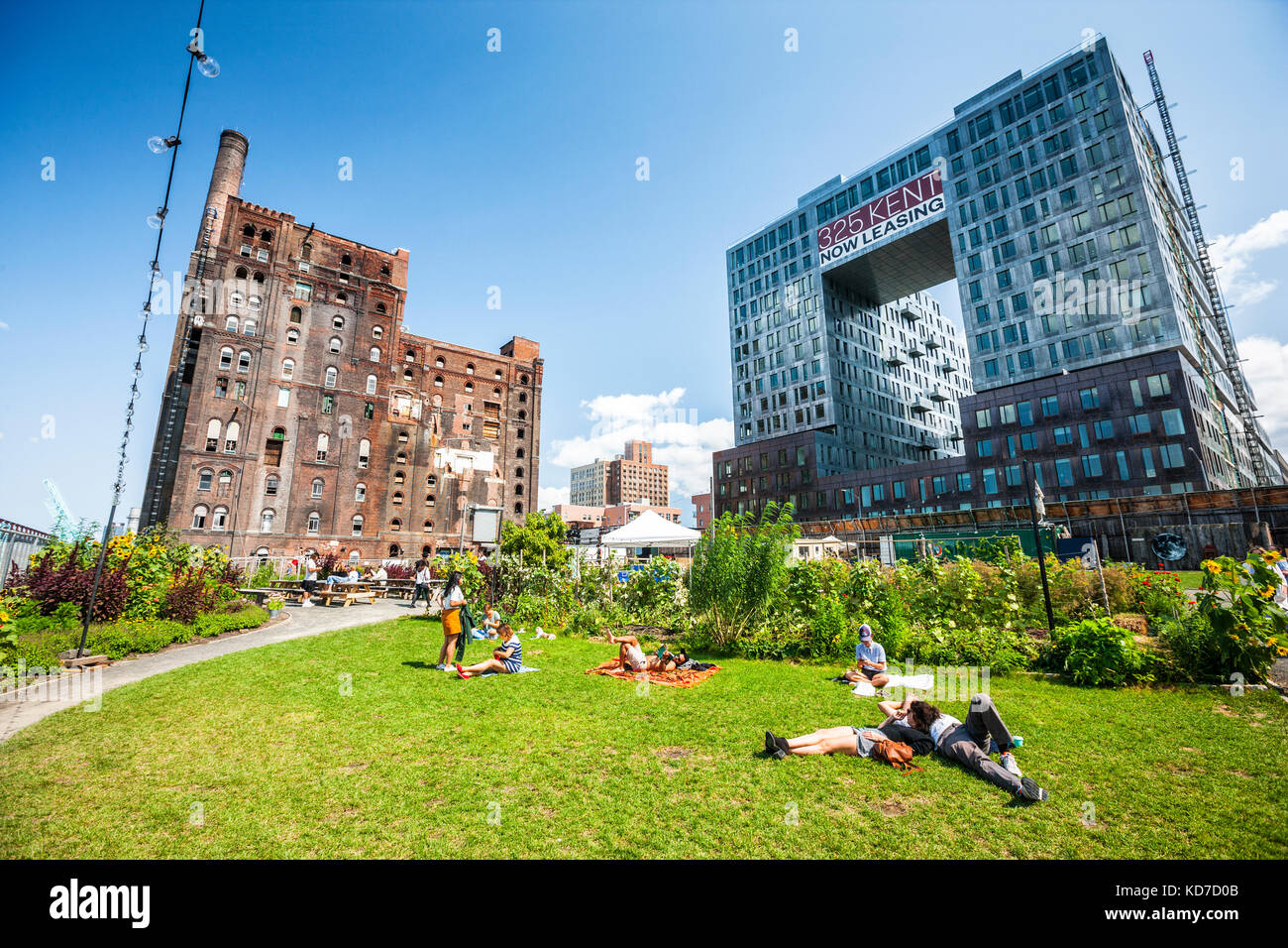 Nord fattorie di Brooklyn, New York City Foto Stock