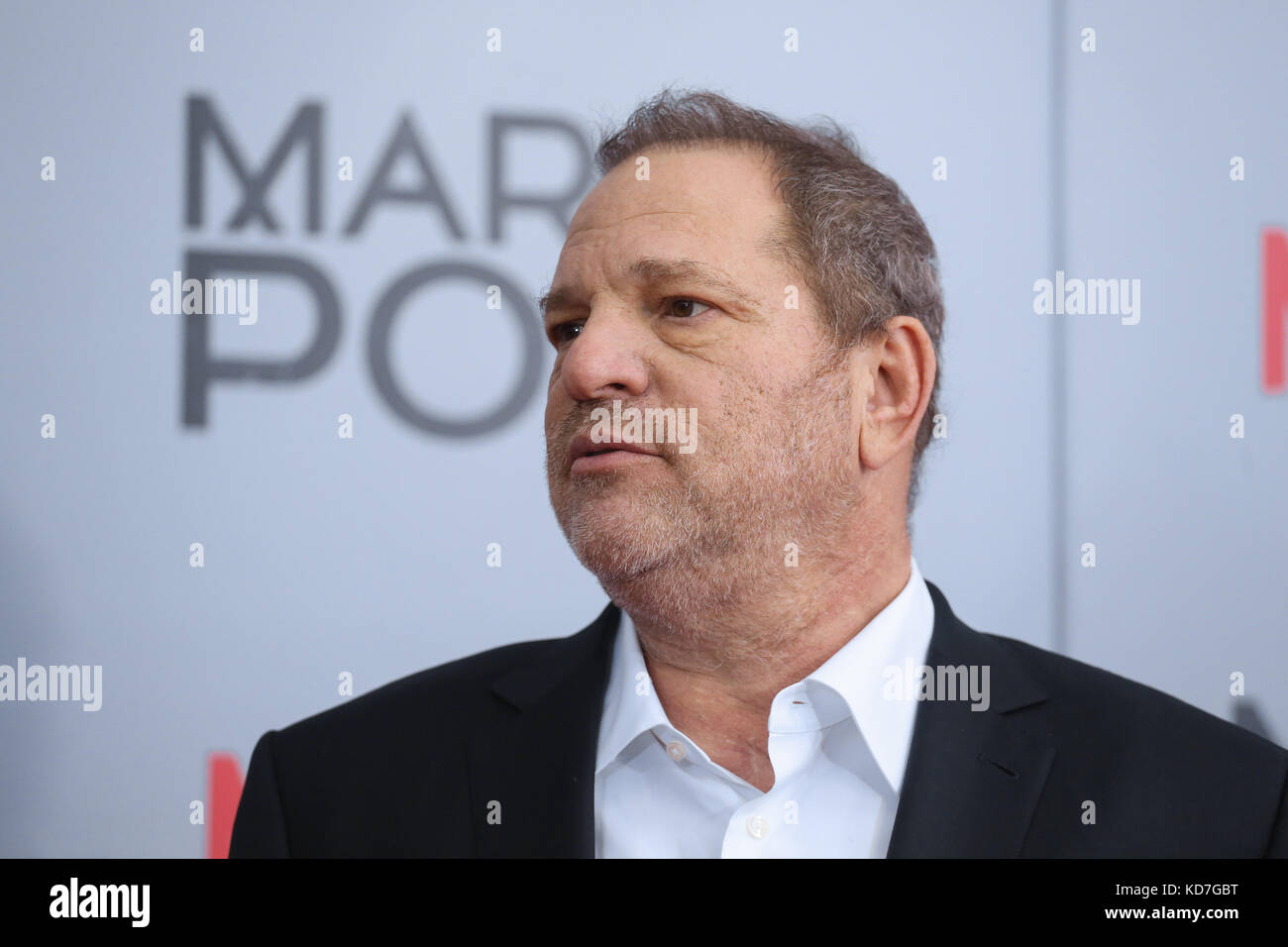 Produttore cinematografico Harvey Weinstein assiste il 'Marco Polo' New York serie premiere a AMC Lincoln Square Theatre il 2 dicembre 2014 in New York City. Foto Stock