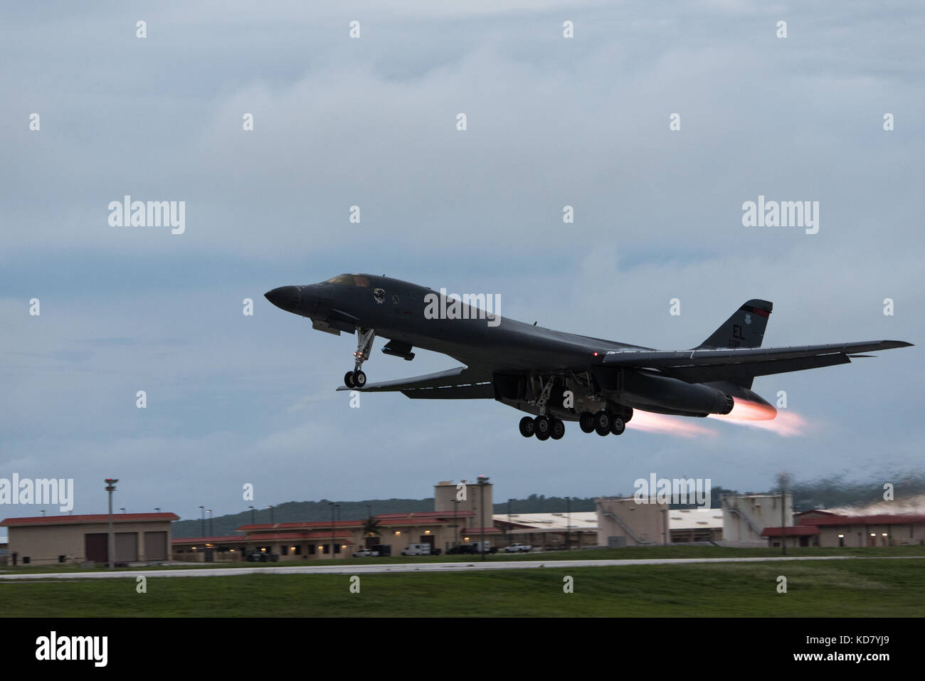 United States Air Force B-1B Lancer bombardieri Foto Stock