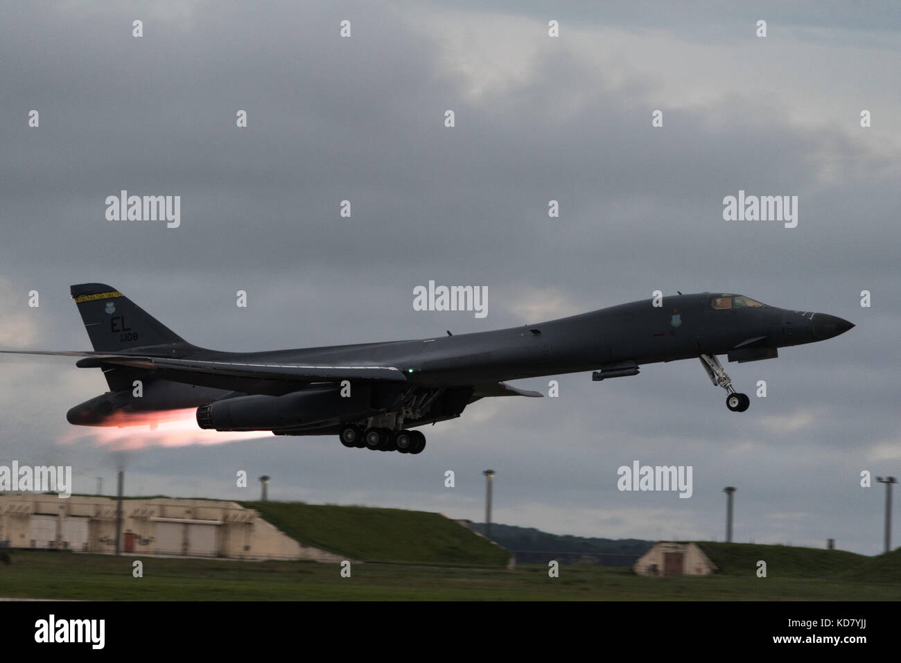 United States Air Force B-1B Lancer bombardieri Foto Stock