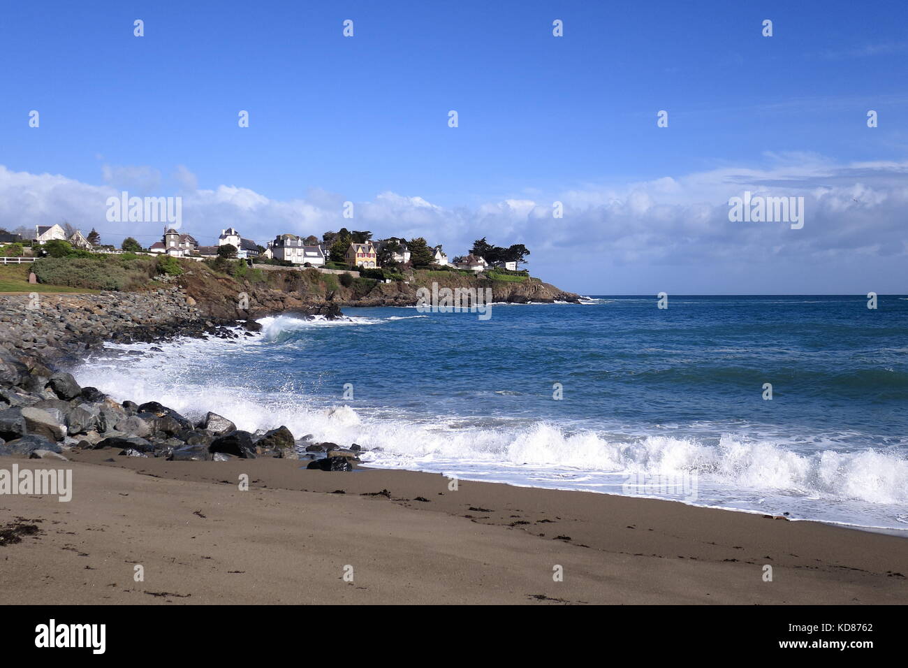 Saint-Quay-Portrieux - Bretagne - Francia Foto Stock