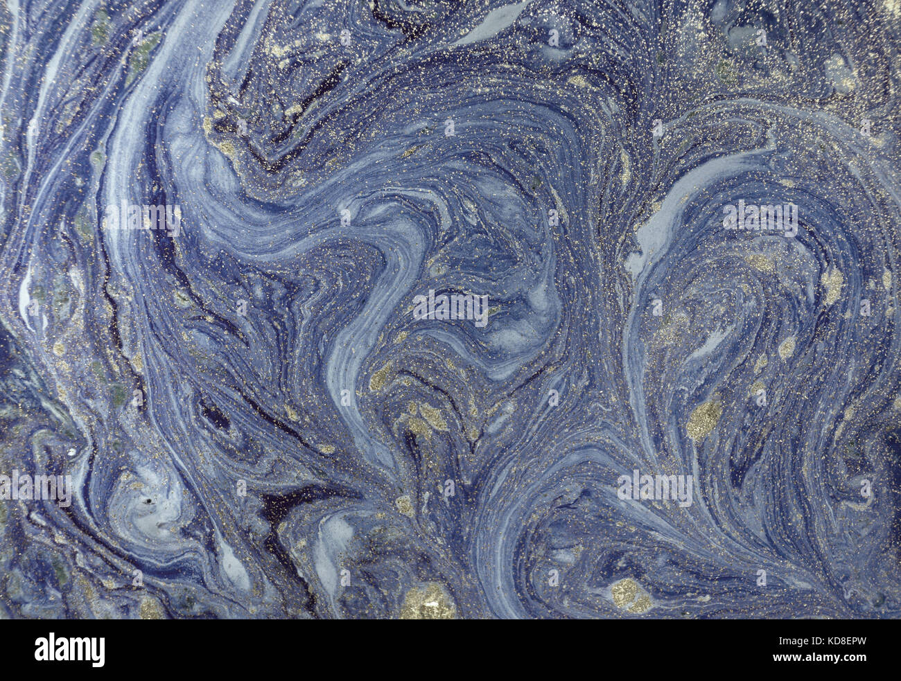 Marmo sfondo astratto con polvere d'oro. natura marmorizzazione texture. Foto Stock