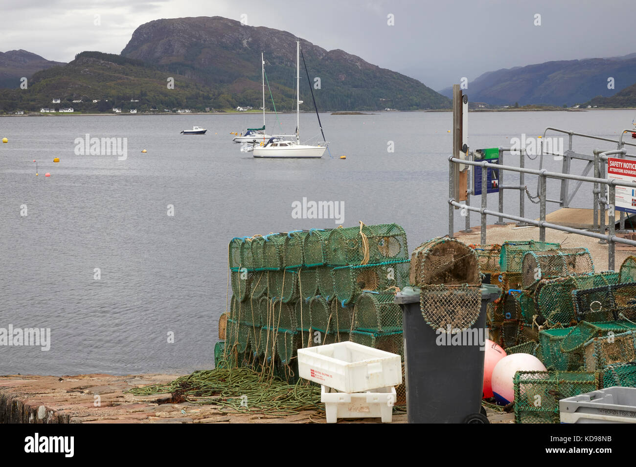 Lobster Pot a maon pera, plockton, Ross and Cromarty, plockton Foto Stock