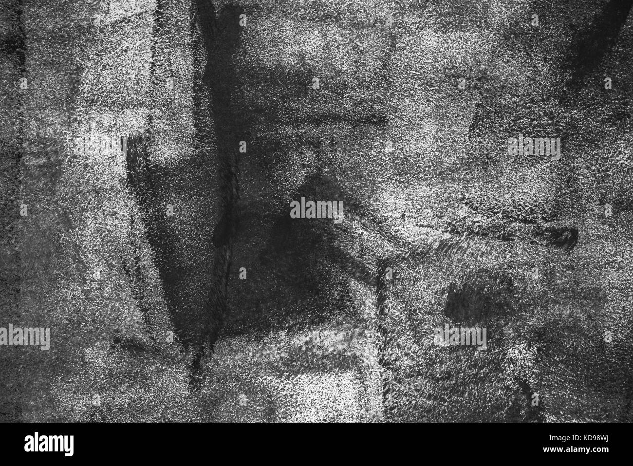 Ruvida texture grunge di disuniformità di pennellate di vernice, moderno sfondo astratto Foto Stock