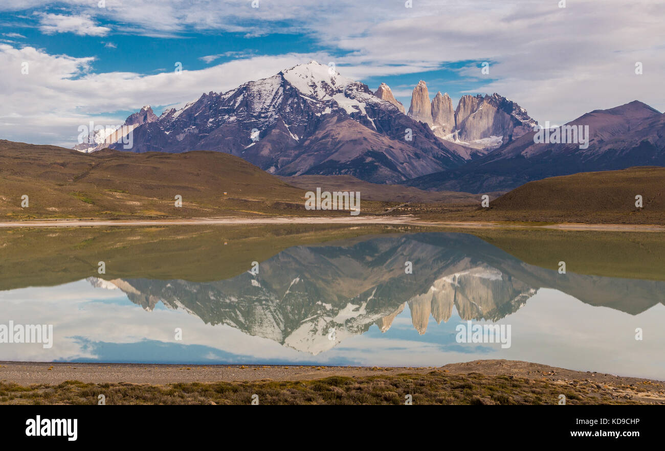 Parco nazionale di Torres del Paine Foto Stock