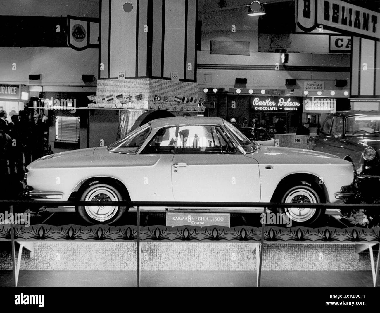 Vw tipo 34 lancio al 1961 salone di Francoforte Foto Stock