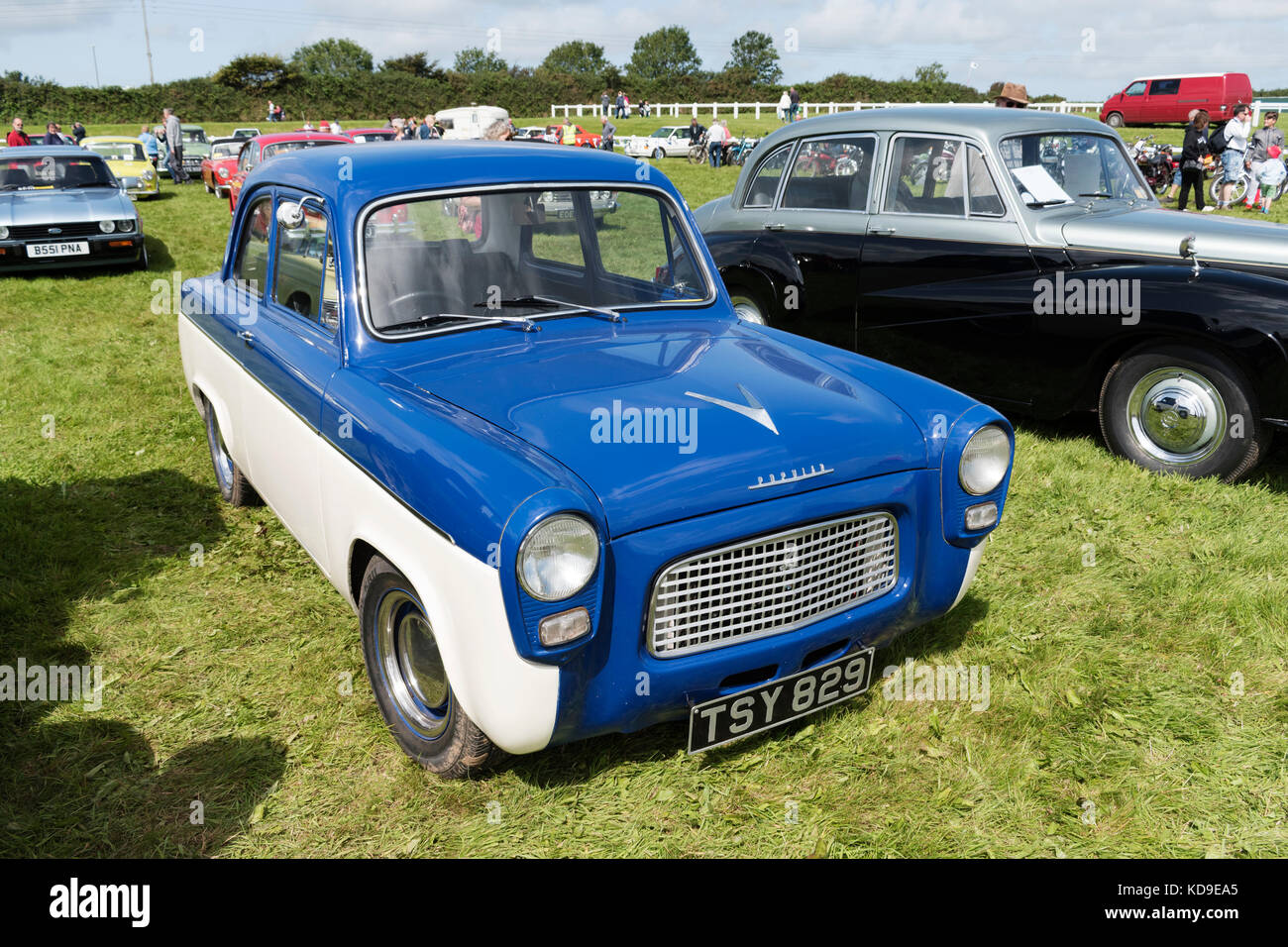Un 1960 Ford popolare Foto Stock