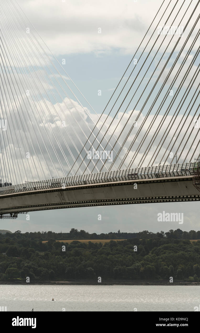 Queensferry attraversando il fiume Forth, Queensferry, Scotland, Regno Unito Foto Stock