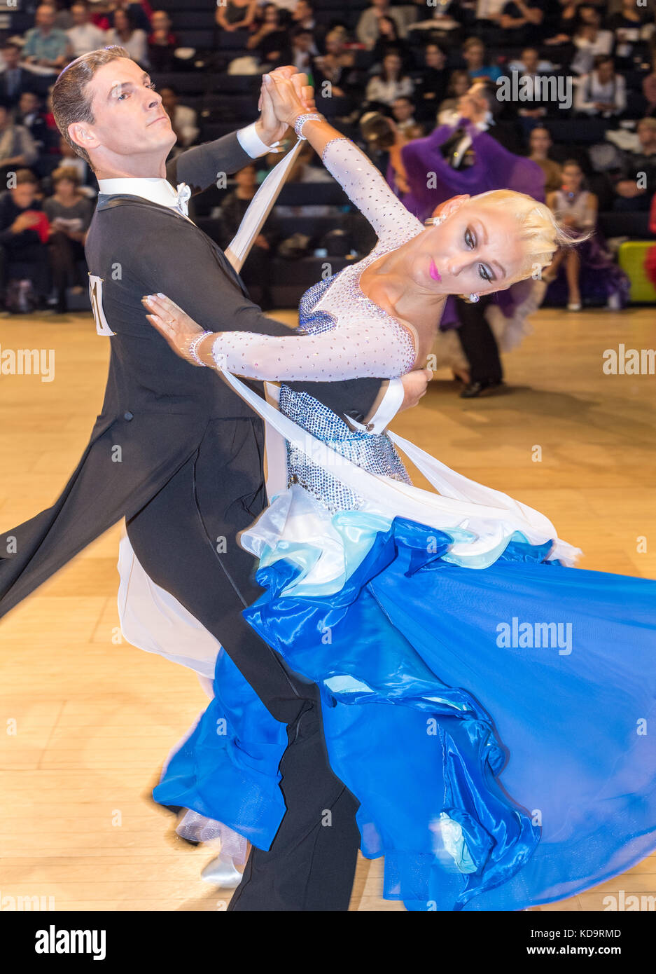 Brentwood, Essex, 11 ottobre 2017 la sala da ballo internazionale campionati a international hall brentwood. Credito: Ian Davidson/alamy live news Foto Stock