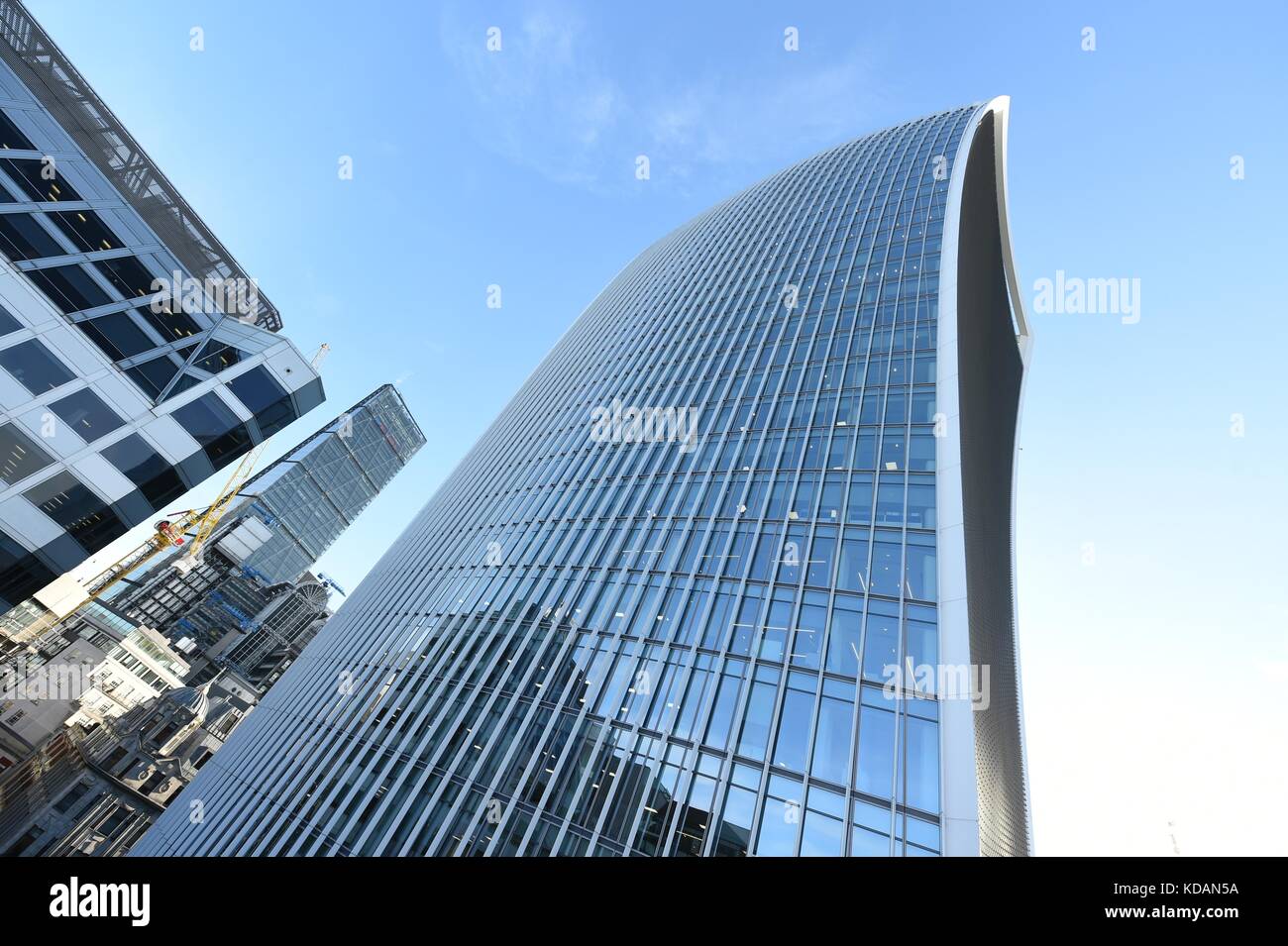 Walkie talkie sky raschiatore, Londra Foto Stock