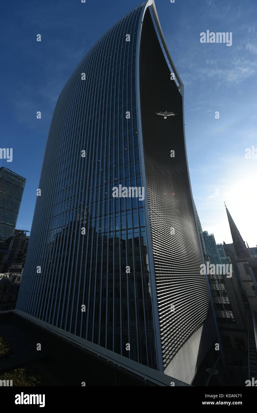 Walkie talkie edificio Foto Stock