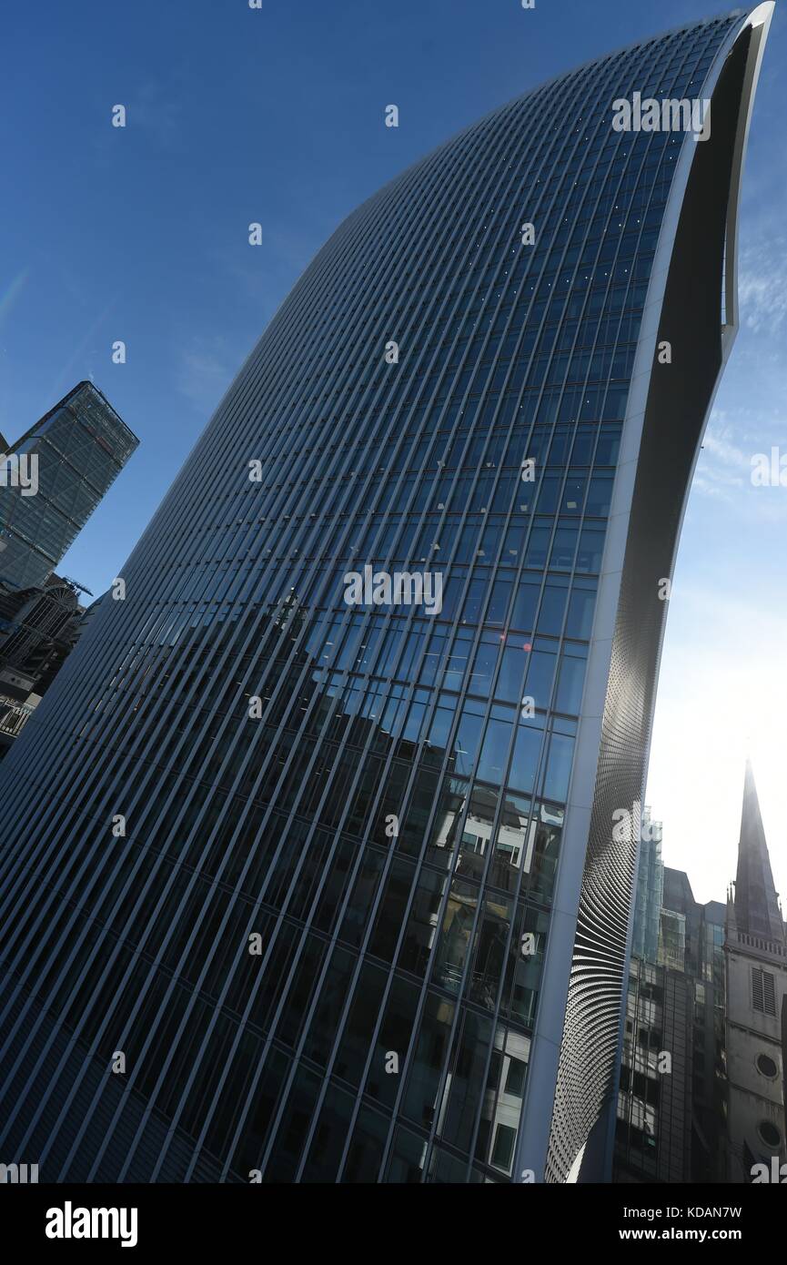 Walkie talkie sky raschiatore, Londra Foto Stock