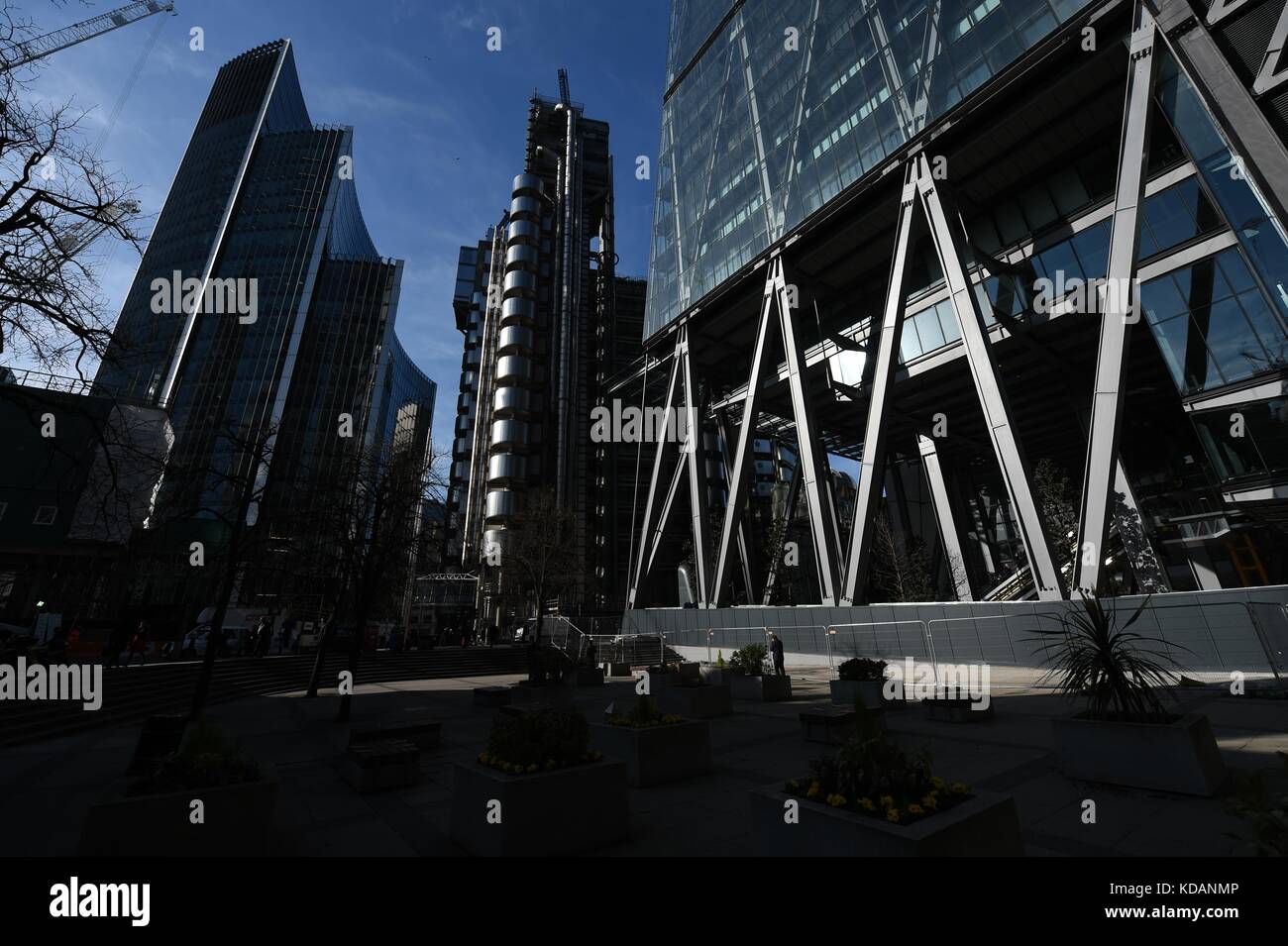 Il quartiere finanziario di Londra Foto Stock