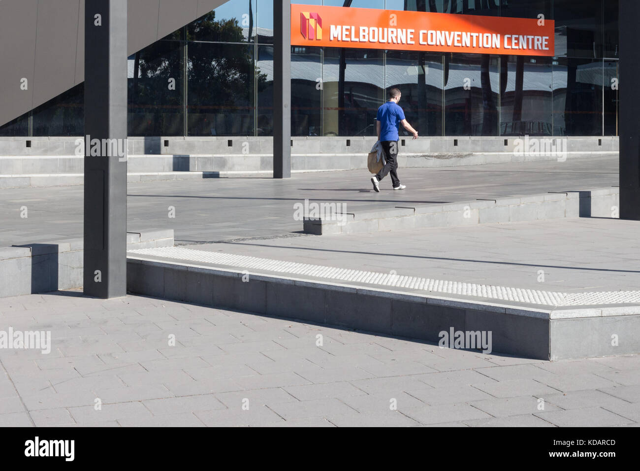 Il Melbourne Convention and Exhibition Centre di Melbourne, Victoria, Australia Foto Stock