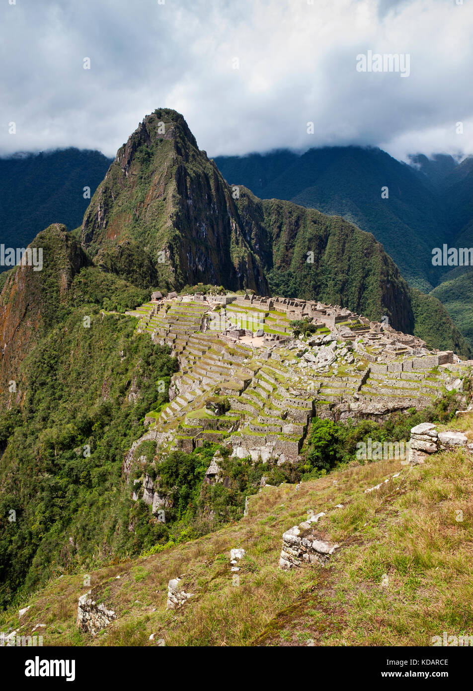 Machu Picchu, Cuzco, Perù Foto Stock