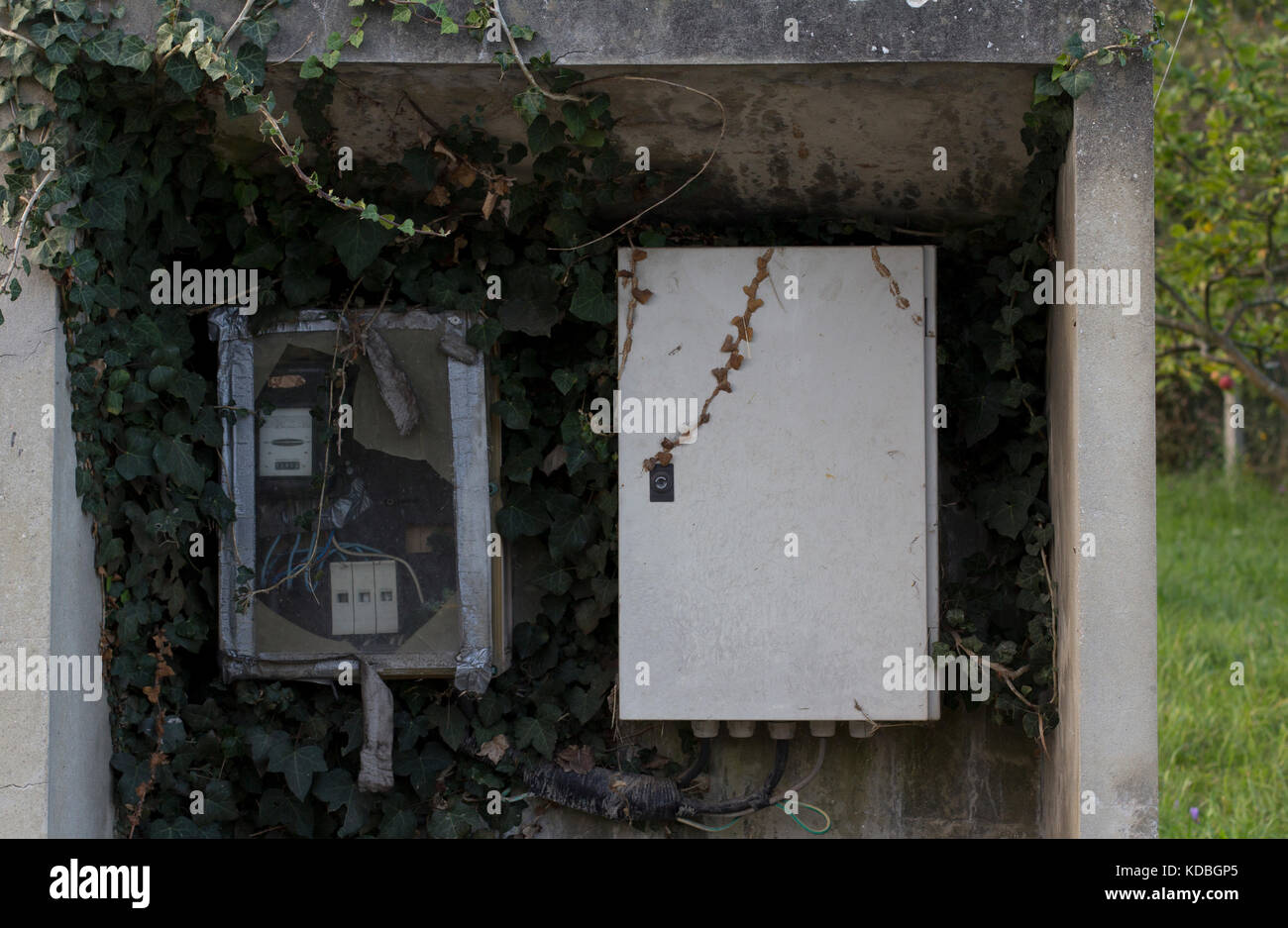 Rurale il dosaggio di acqua Foto Stock