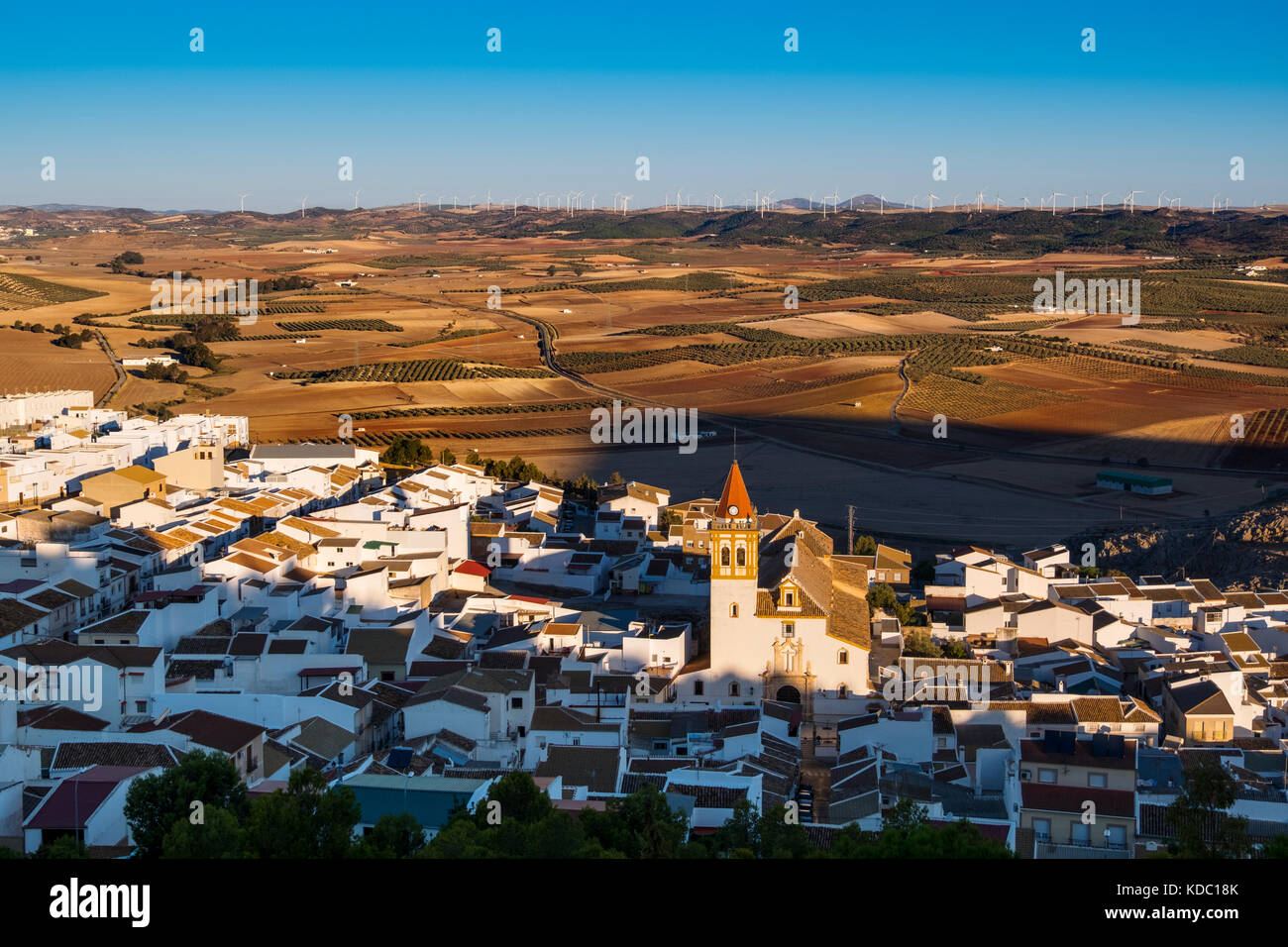 Villaggio di Teba. Provincia di Málaga, Andalusia. Spagna meridionale Europa Foto Stock