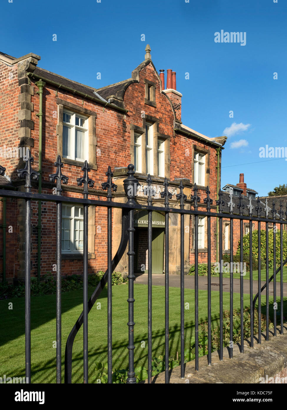 Il Museo Workshouse in Allhallowgate Ripon Inghilterra Yorkshire Foto Stock