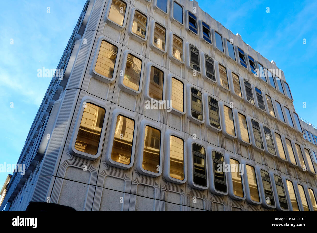 8 Water Street, Liverpool, Regno Unito. ex Norwich Union edificio assicurazione brutalist architecture Foto Stock