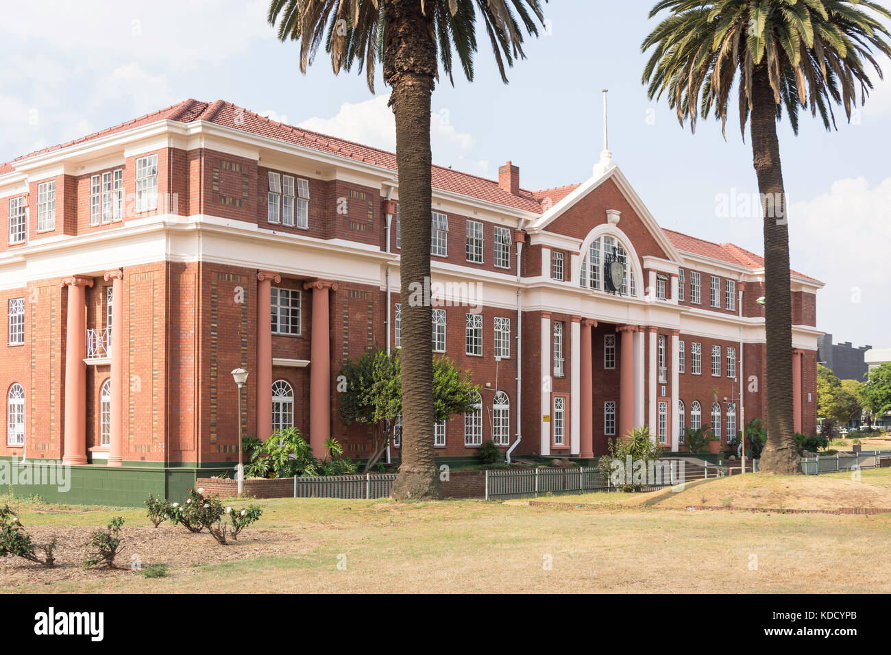 Il Centro Civico, Commissario Street, Boksburg, East Rand, maggiore Johannesberg, provincia di Gauteng, Repubblica del Sud Africa Foto Stock