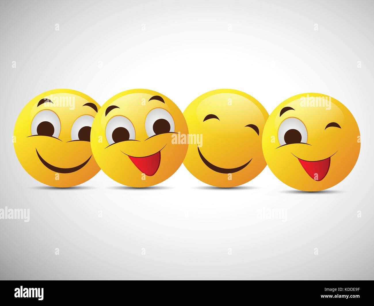 Illustrazione del mondo sorriso giorno sullo sfondo Illustrazione Vettoriale