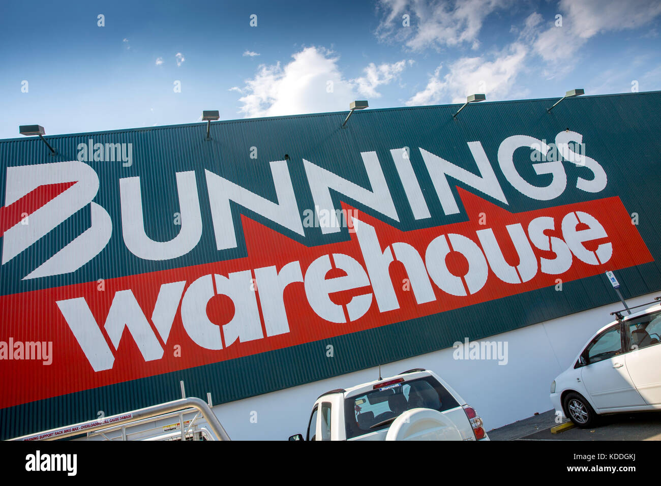 Magazzino Bunnings Casa hardware store retail in Forster, Nuovo Galles del Sud, Australia Foto Stock