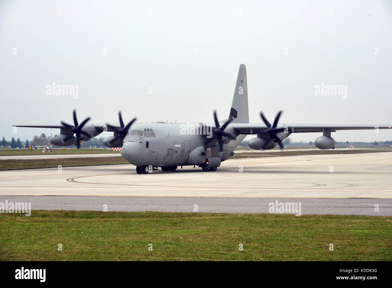 Forza Aerea Italiana C-130 Hercules Foto Stock