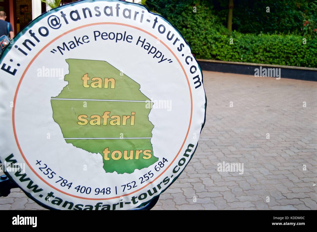 Safari Truck, Tanzania Foto Stock
