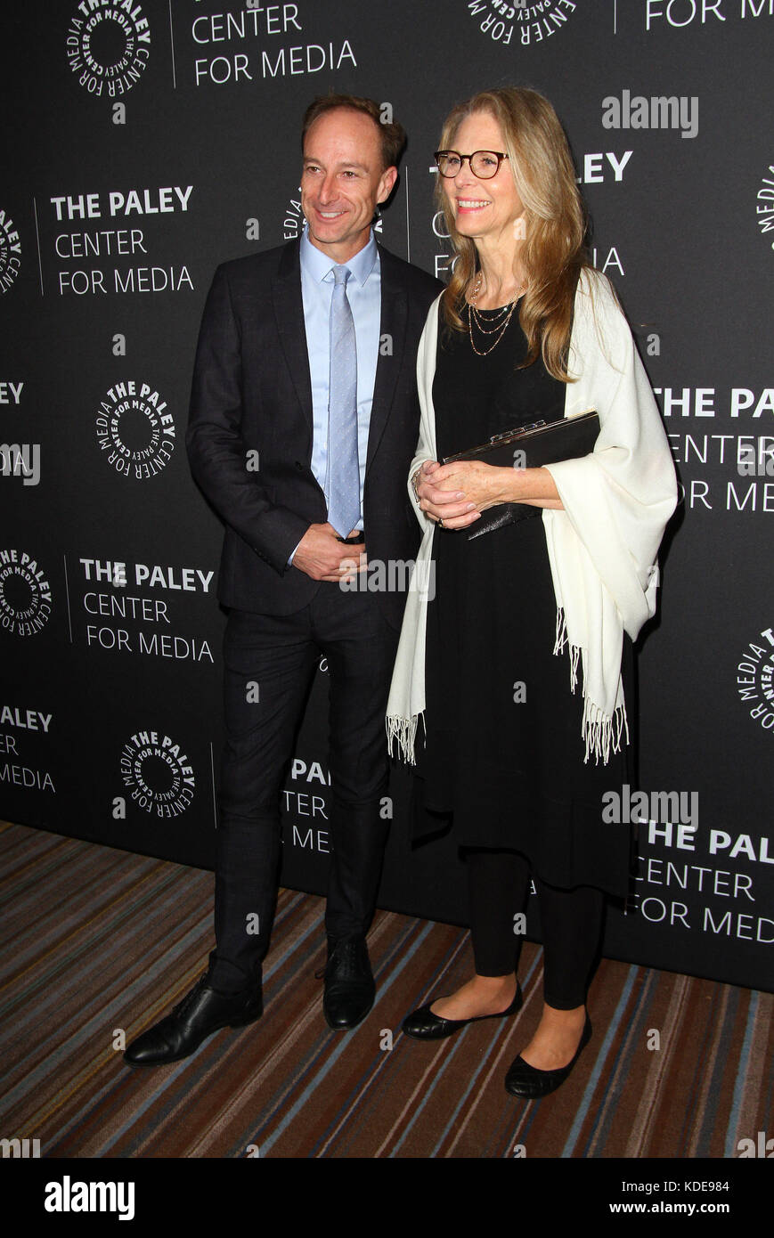 Beverly Hills, CALIFORNIA, Stati Uniti. 12 ottobre 2017. 12 ottobre 2017 - Beverly Hills, California - Lindsay Wagner. The Paley Honors a Hollywood: Un gala che celebra le donne in televisione tenuto al Beverly Wilshire Hotel di Beverly Hills. Credito fotografico: AdMedia Credit: AdMedia/ZUMA Wire/Alamy Live News Foto Stock