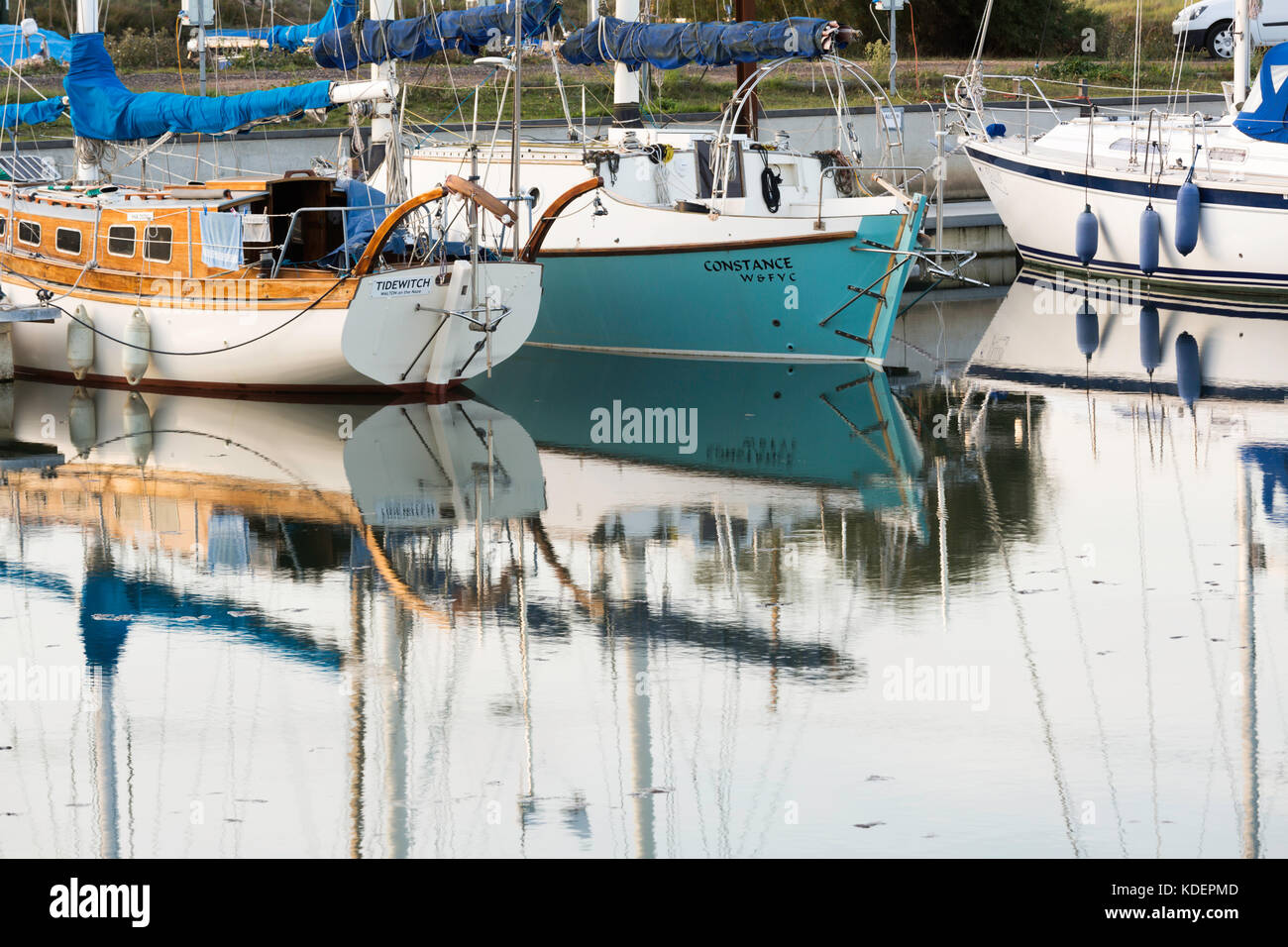 Walton & Frinton Yacht Club, Walton-on-the-Naze, Essex Foto Stock