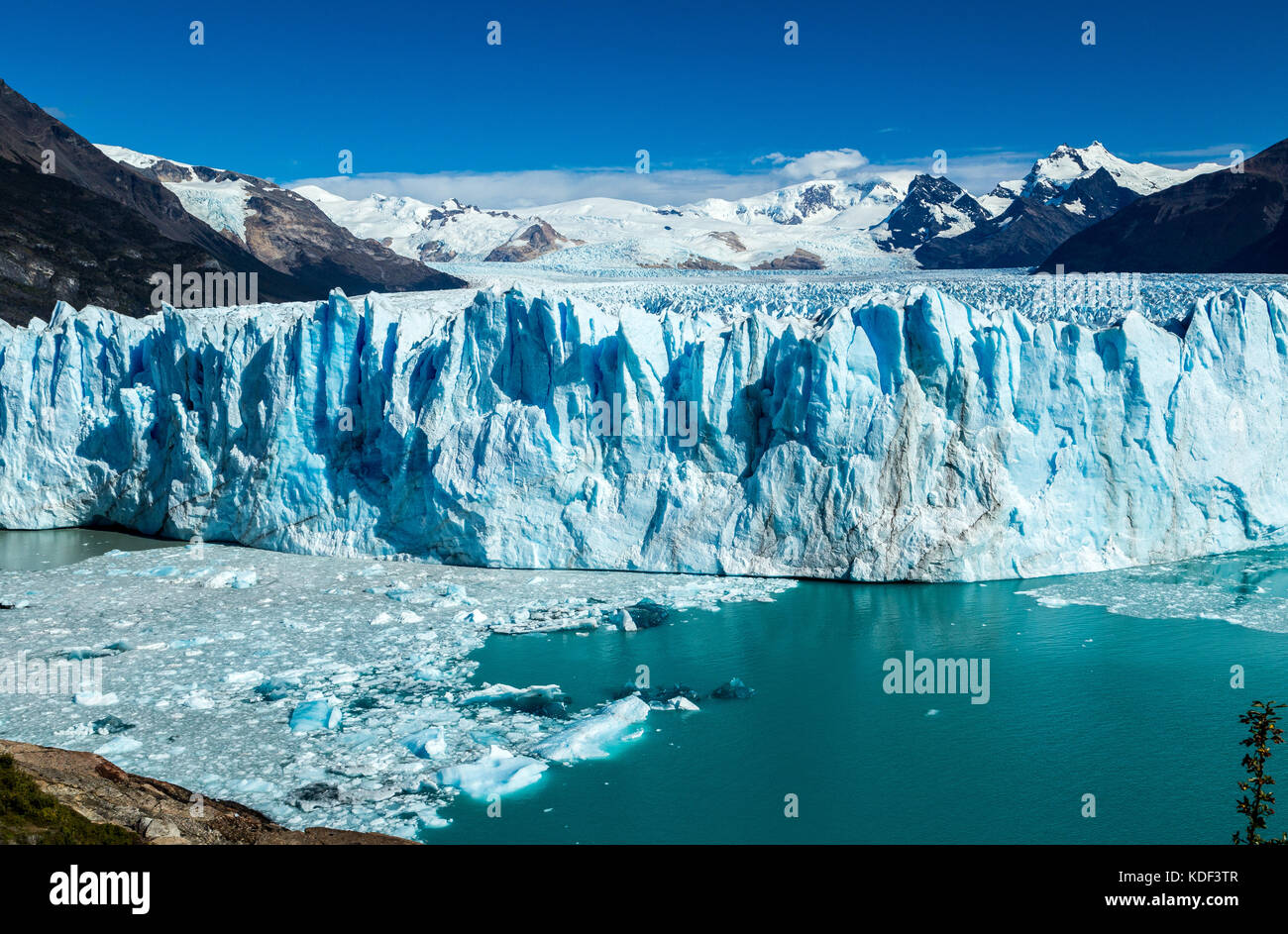 Ghiacciaio Perito Moreno Foto Stock