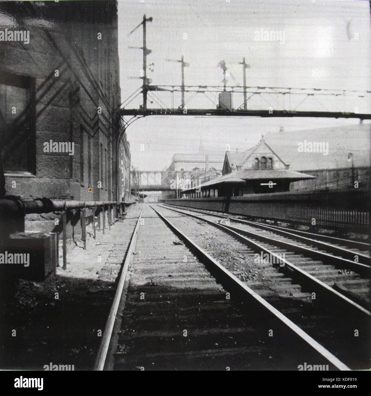 Huntington Avenue station 1915 Foto Stock