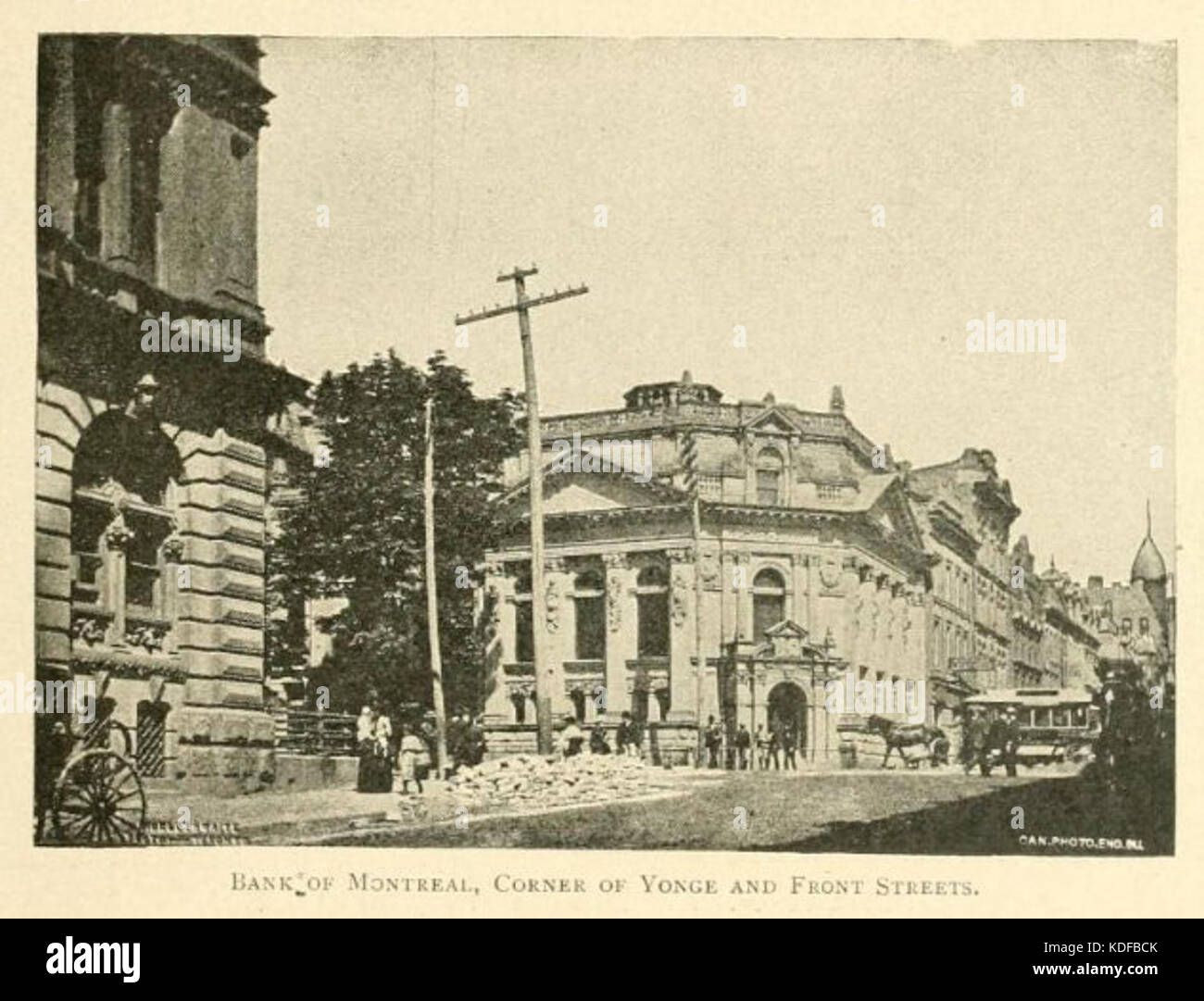Hockey Hall of fame ex Bank of Montreal in Toronto Foto Stock