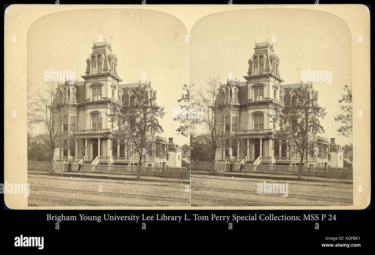 Nuova Residenza del defunto Presidente B. giovani. Foto Stock