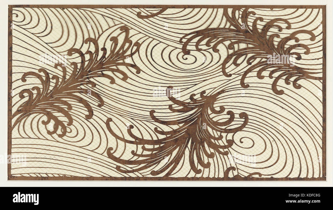 Kata gami Bracken fronde e acqua Google Art Project Foto Stock