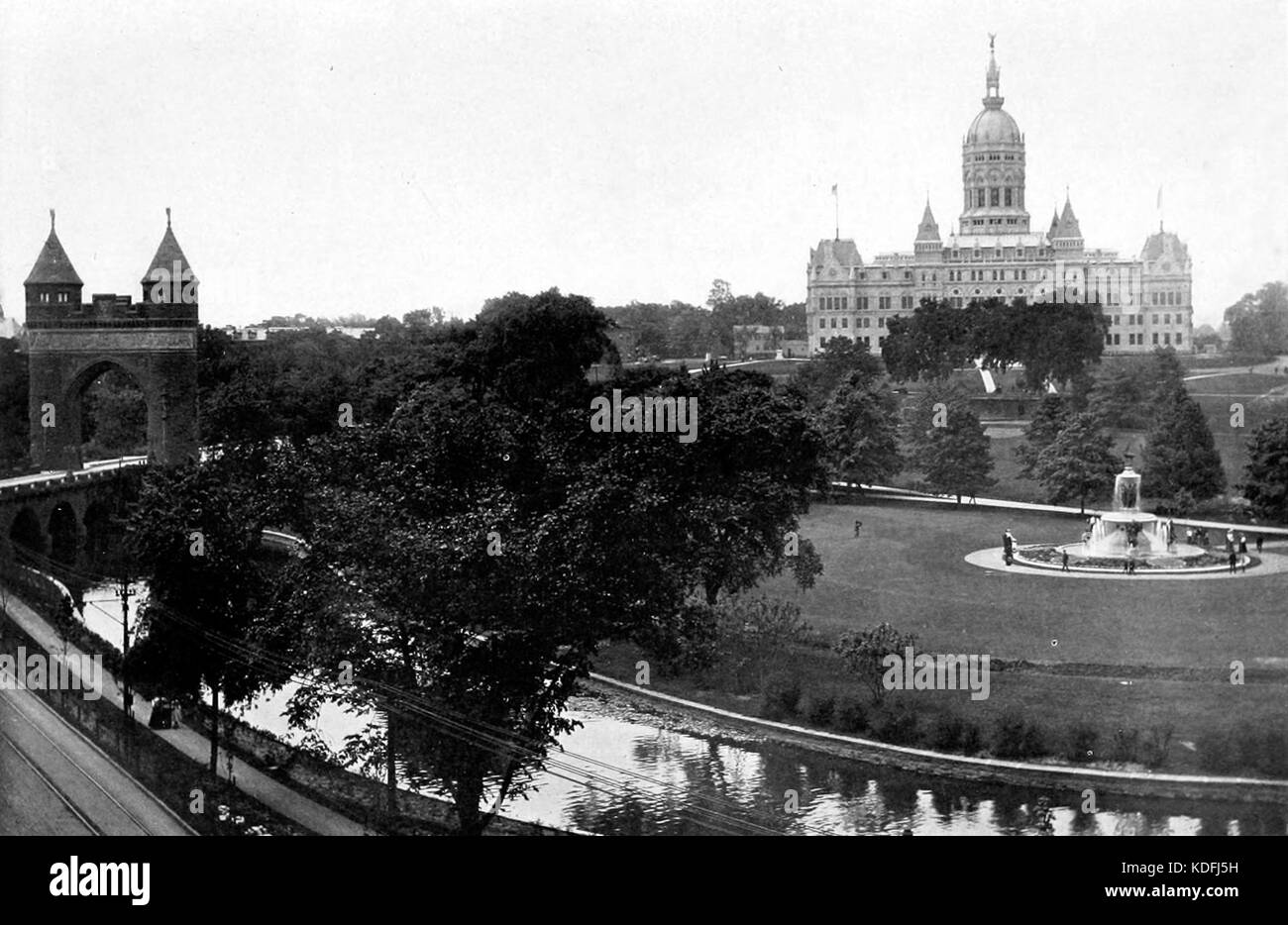 NIE 1905 Hartford Capitol Foto Stock