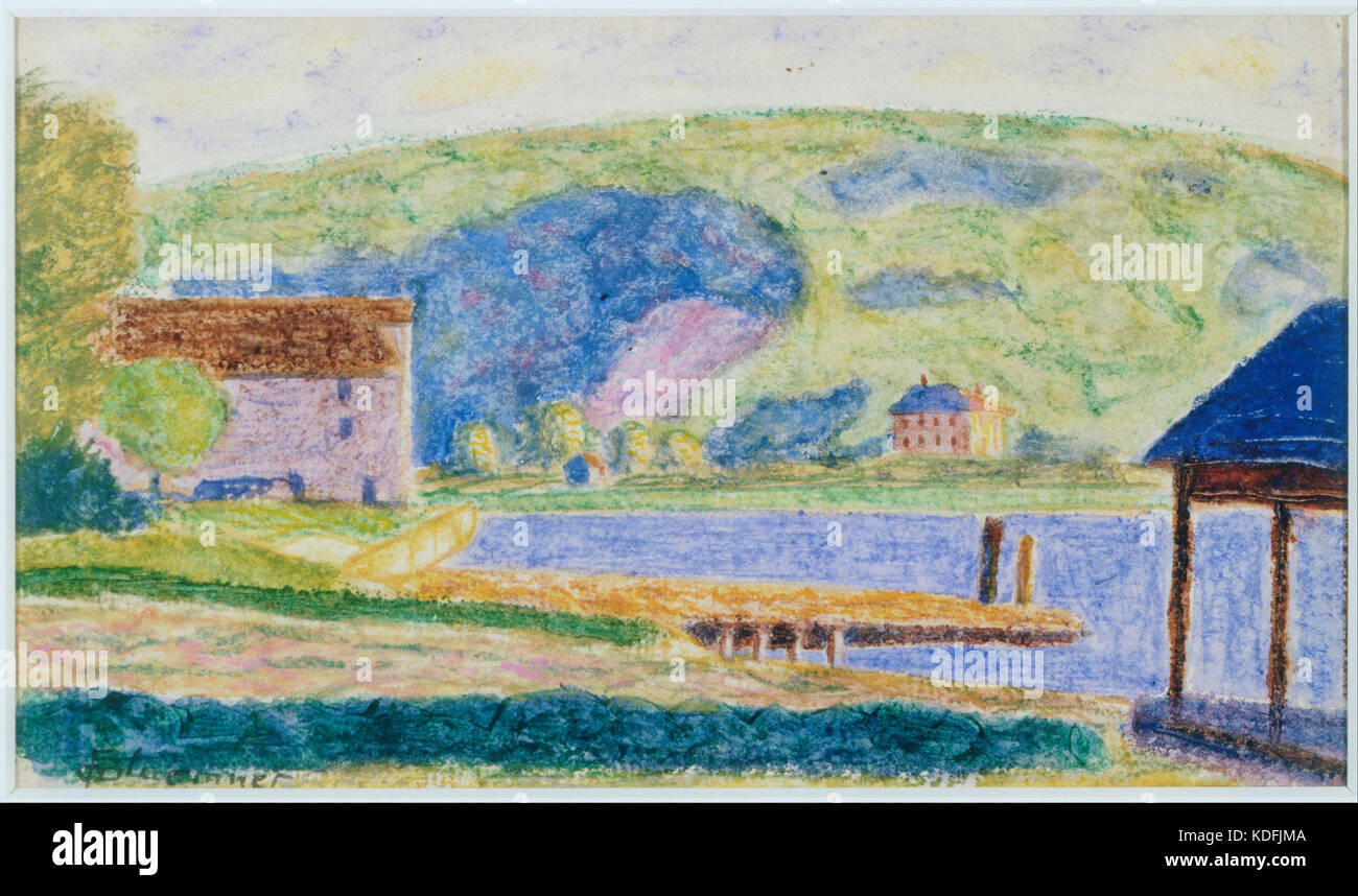 Oscar Bluemner Cold Spring Harbor Google Art Project Foto Stock