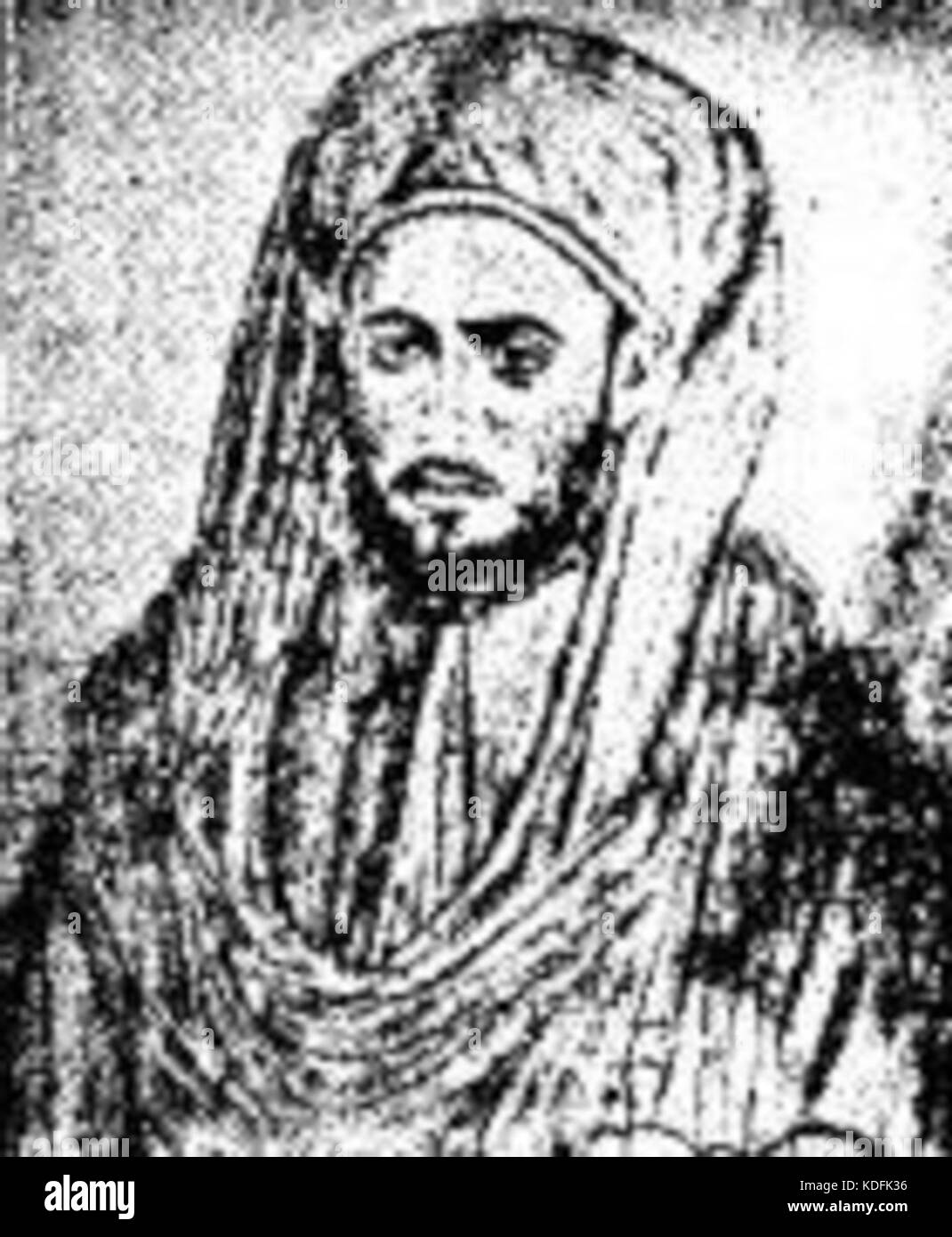 Papa Marco VIII di Alessandria era il capo della Chiesa copta ortodossa, servendo come 113 ° papa. È noto per la sua leadership nella chiesa e per il suo ruolo nel mantenere le tradizioni copte. Foto Stock