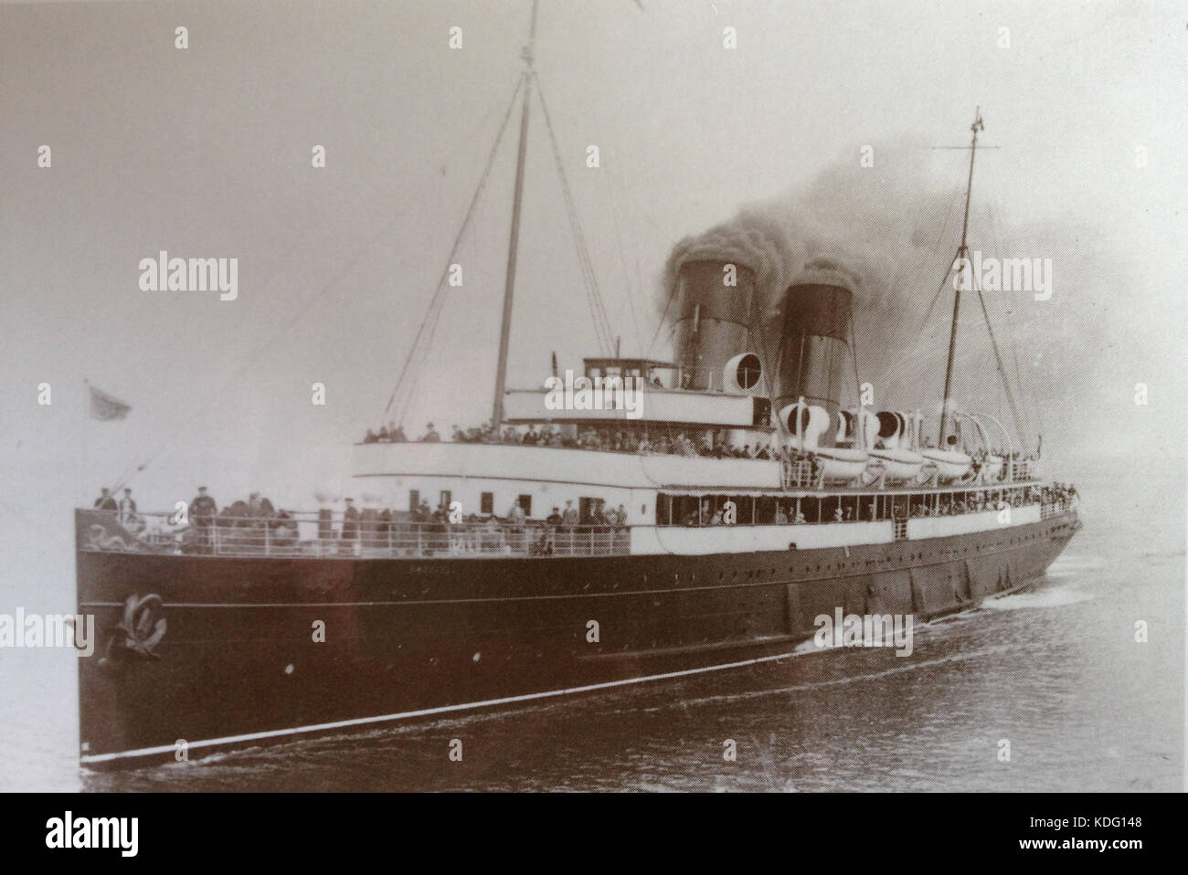 Snaefell visto in servizio. Foto Stock