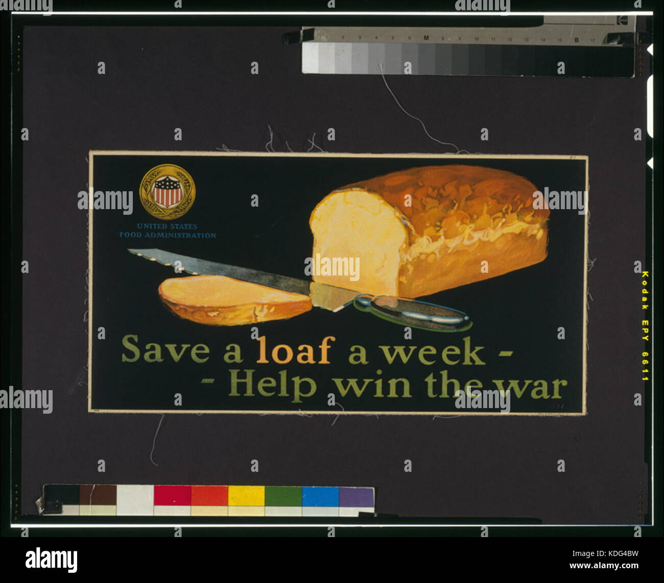 Salvare una focaccia una settimana contribuire a vincere la guerra LCCN2002699355 Foto Stock