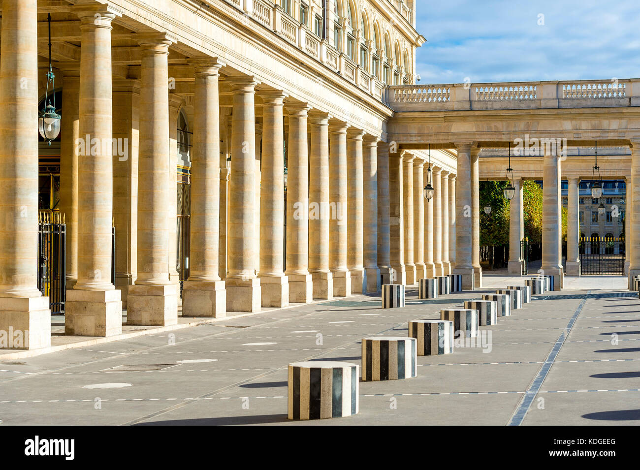 Palais Royal A Parigi, Francia Foto Stock