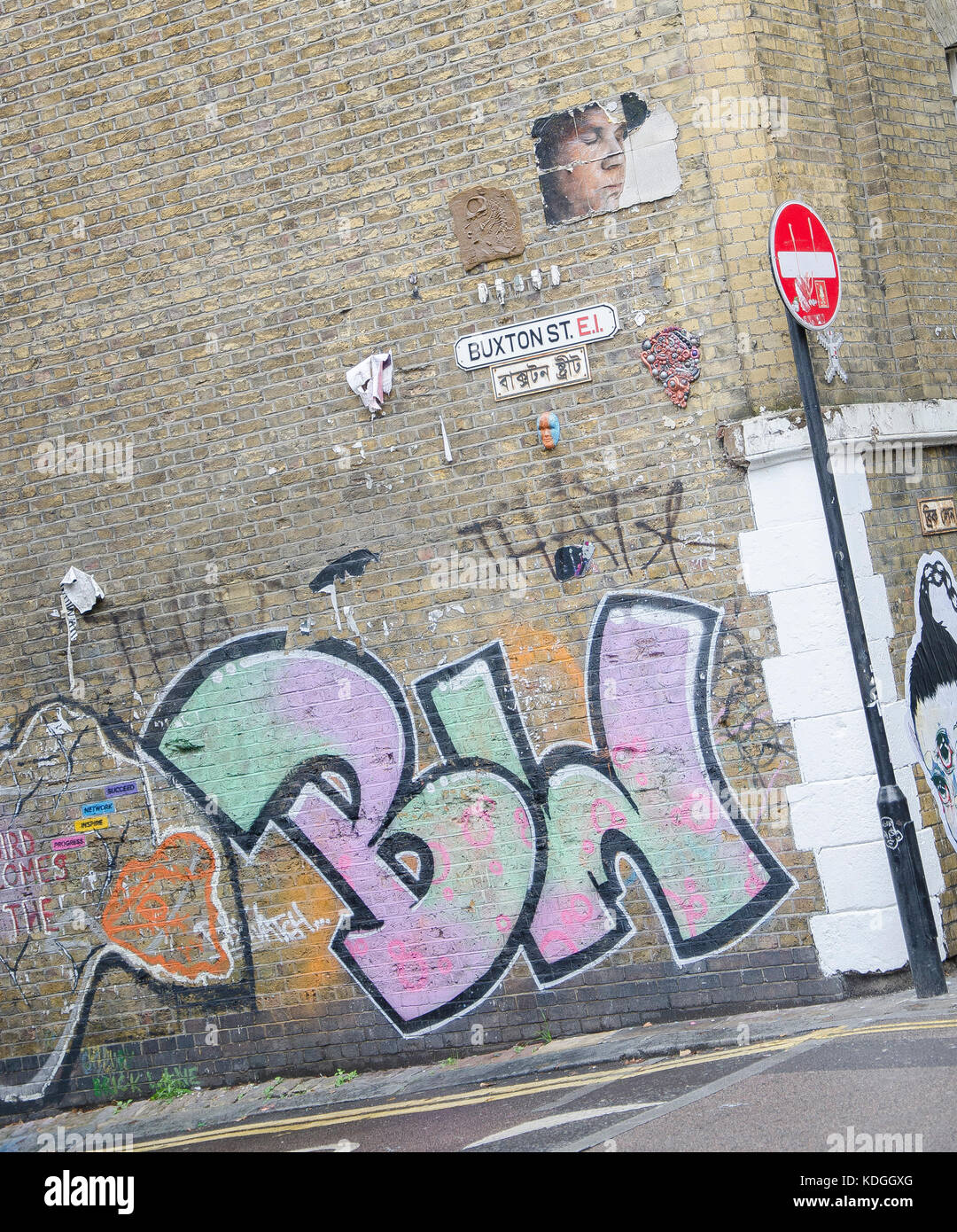 Street Photography intorno a Camden Town e Bethnal Green. Foto Stock