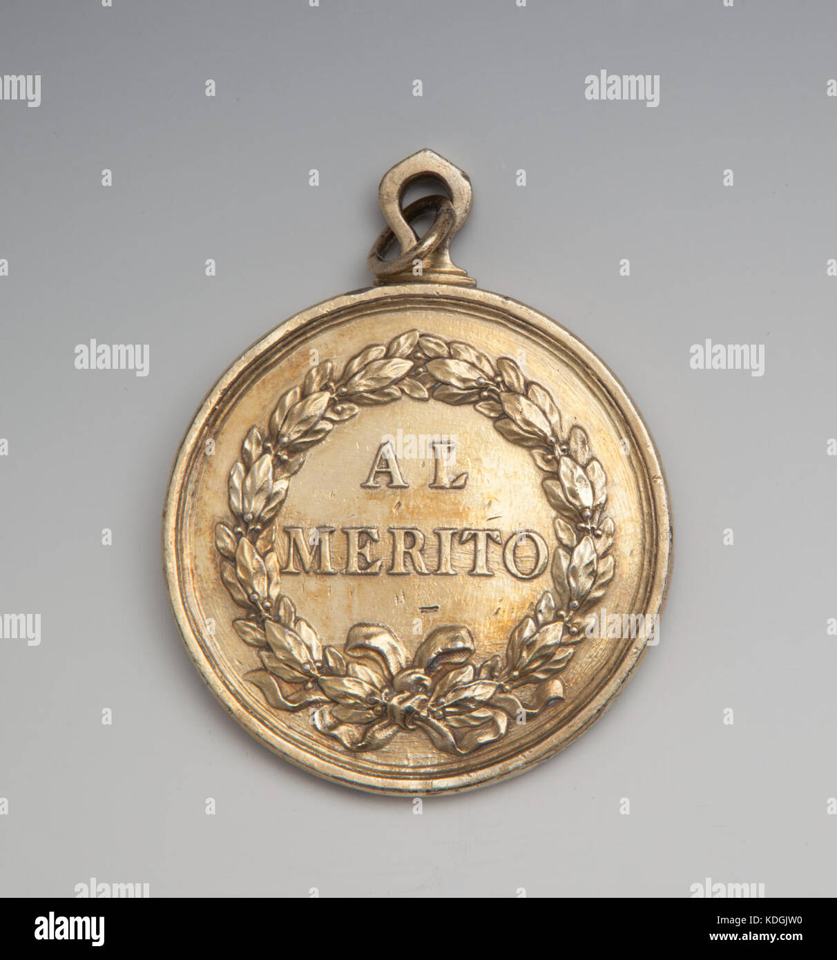 Spagnolo Carlo III indiano medaglia di pace Foto Stock