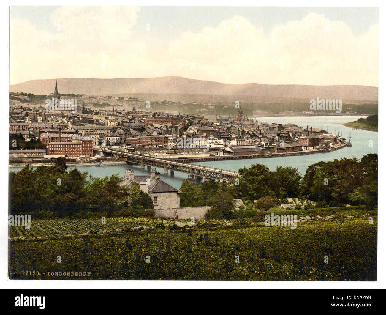 Londonderry. Nella contea di Derry, Irlanda LCCN2002717436 Foto Stock