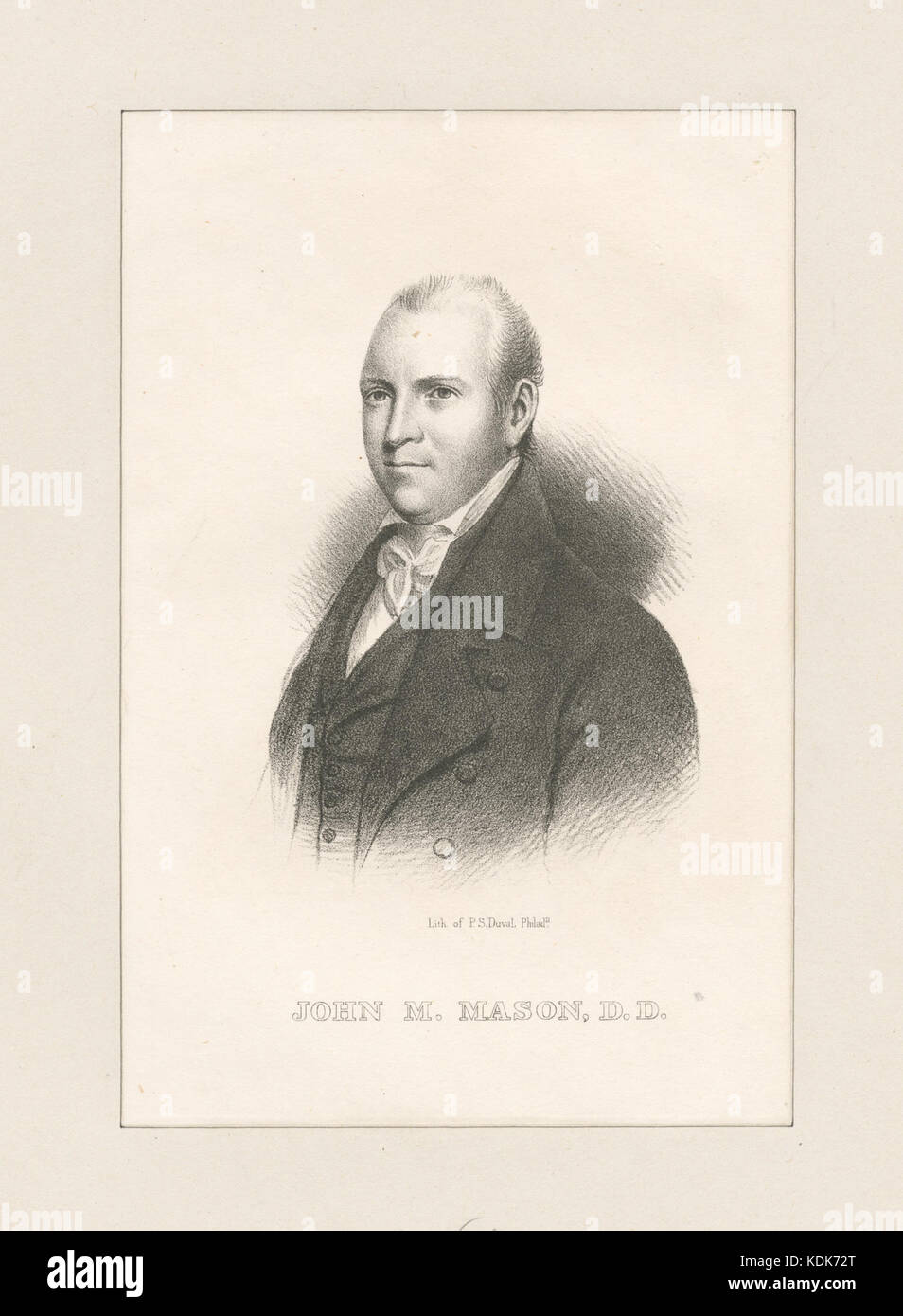 John M. Mason, D.D (NYPL B13476046 421917) Foto Stock