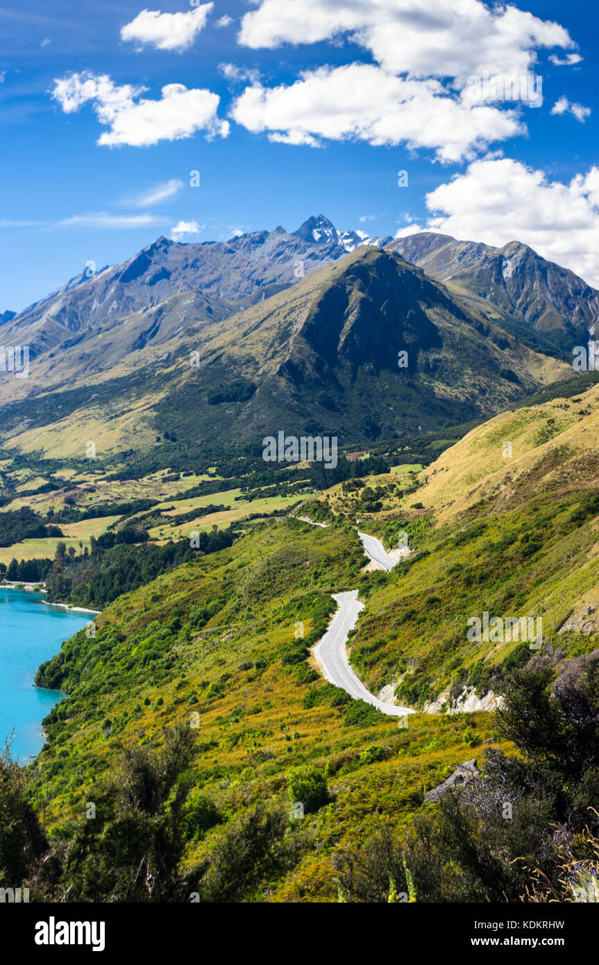 Montare creighton, otago • Nuova Zelanda Foto Stock