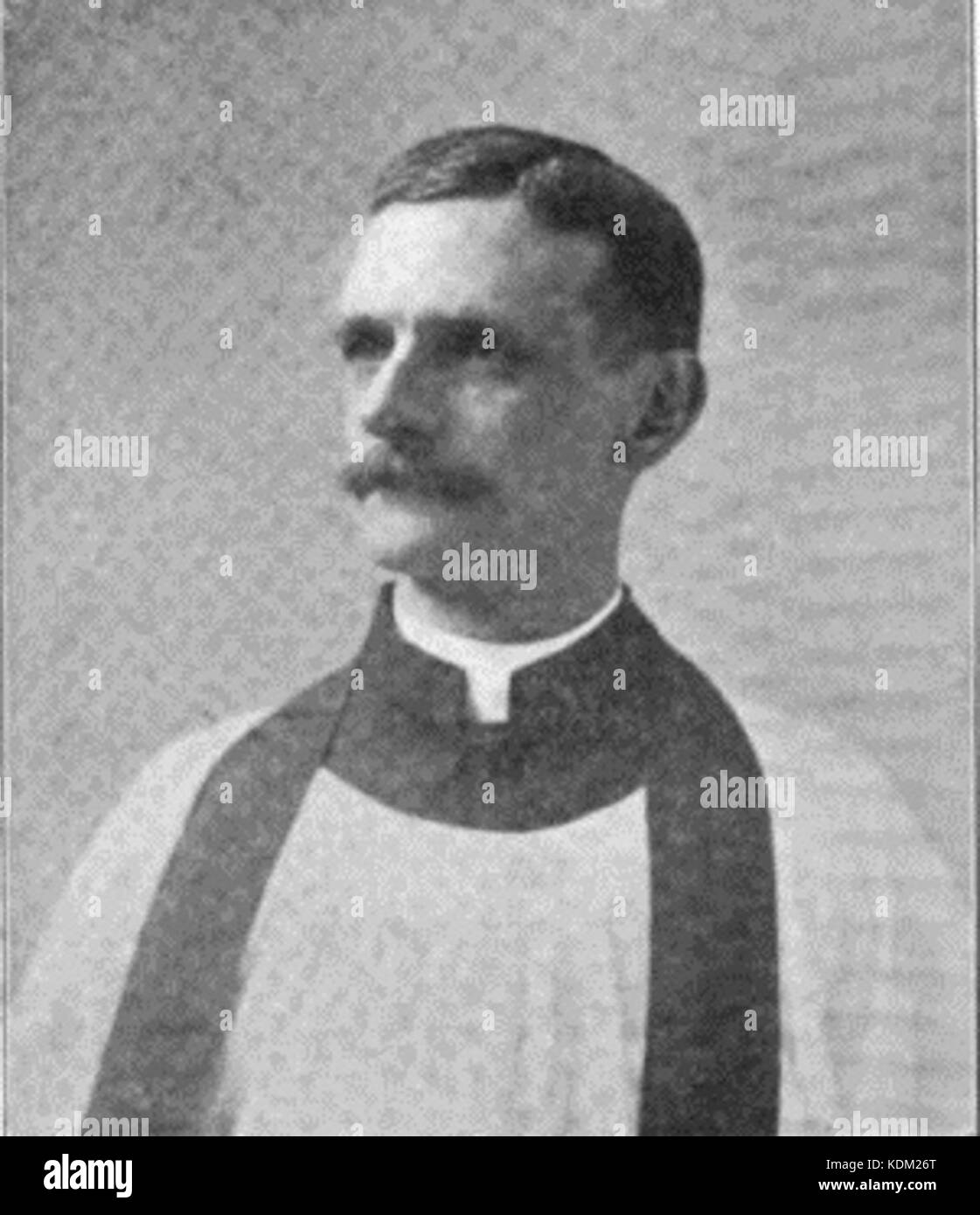 Il rev. W. H. poteri Foto Stock