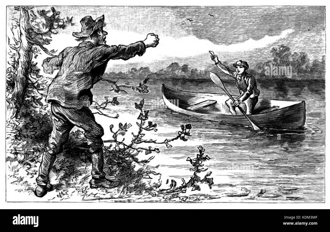 Pg 226 Snagged e affondato Foto Stock