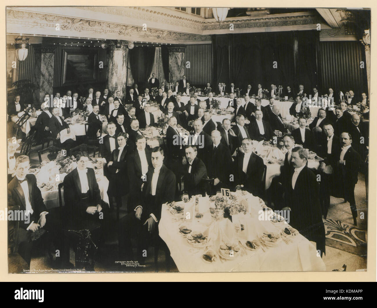 Ontario Associazione Bar cena, King Edward Hotel di Toronto (HS85 10 22234) Foto Stock