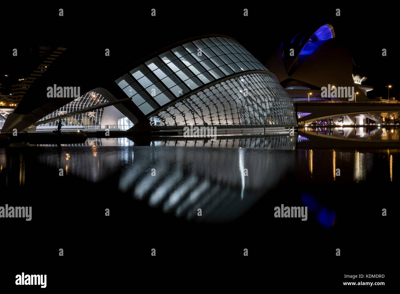 La città delle arti e delle scienze di valencia spagna foto ... Citta delle arti e delle scienze di valencia